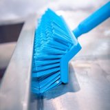 Vikan High-Low brste, 265 mm, Medium, Bl