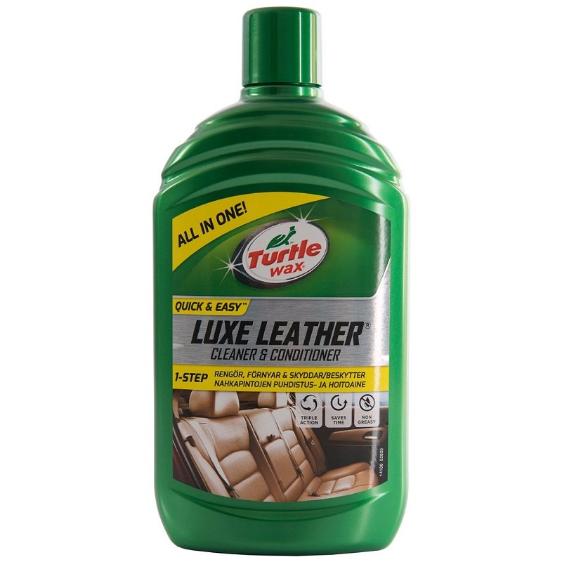 Turtle Wax Leather Cleaner & Conditioner Interiørrens Total Rent.dk
