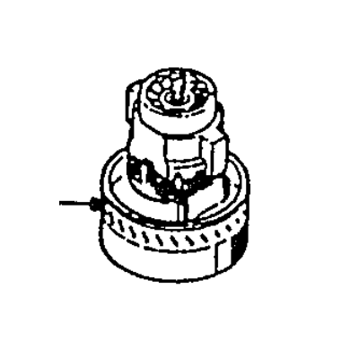 Ghibli motor til AS59, AS60, AS27P - 1000W