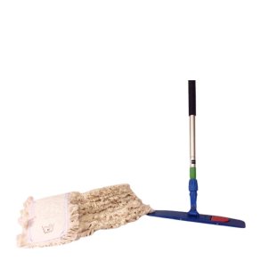 Moppest med 10 bomuldsmopper