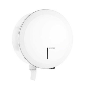 Katrin Jumbo Toiletpapir dispenser M/L - Hvid metal