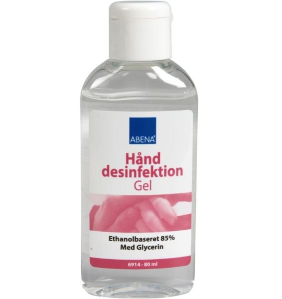 H�nddesinfektion gel 80ml. - 1 stk.