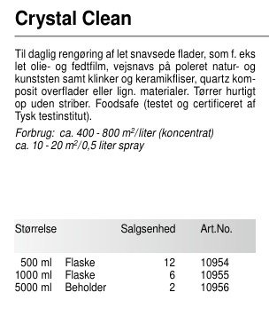 Akemi Crystal Clean spray 500 ml