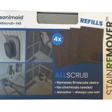 Sanimaid ALLscrub rengringspads - 140-100 mm - 4stk.