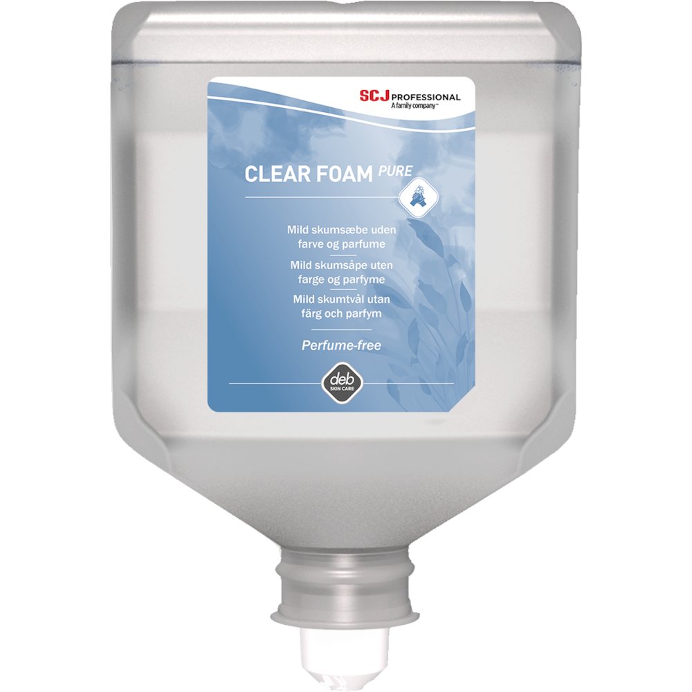 Deb Refresh Clear Foam skumsæbe, 2 ltr.