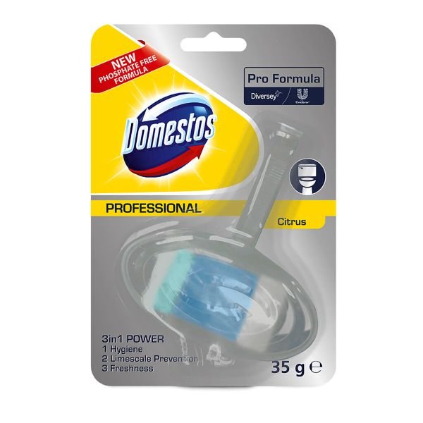 Domestos Pro Formula WC-Blok 3in1 Citrus
