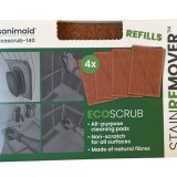 Sanimaid ECOscrub rengringspads - 140x100 mm - 4 stk.