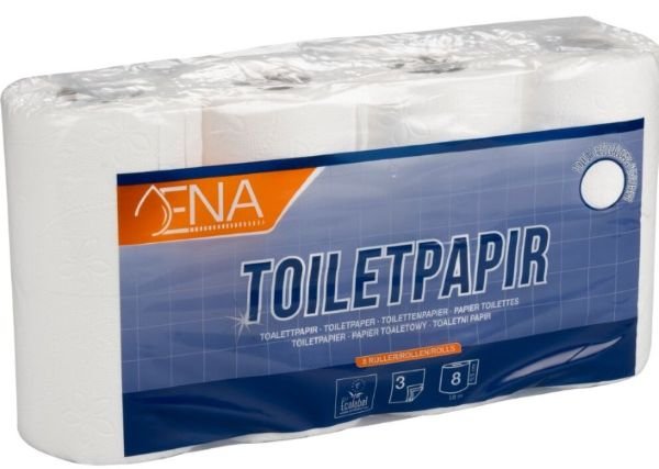 ENA Toiletpapir, 3-lags. 64 ruller