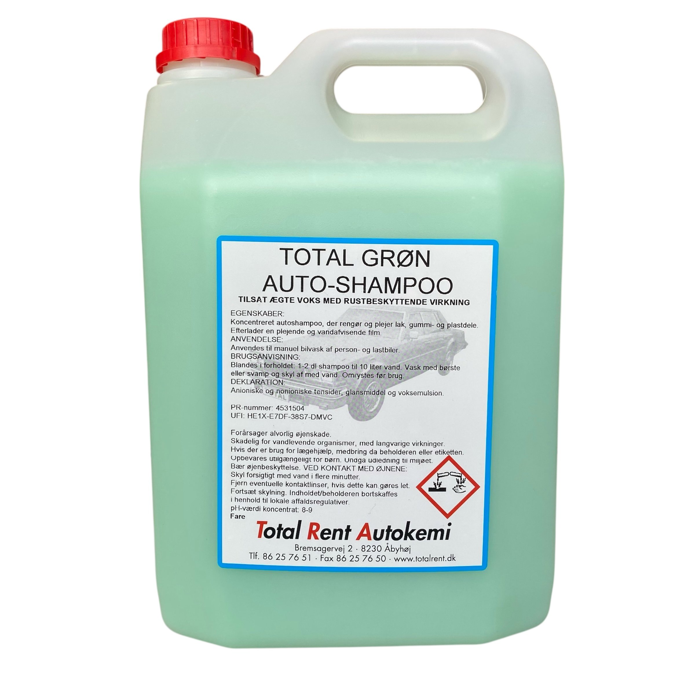 Total Grn Autoshampoo, 5 l.
