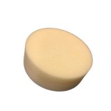 Bld polerpude m/ velcro, Hvid - 150 mm.