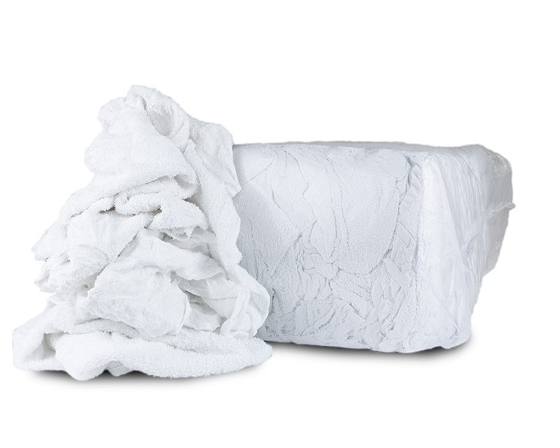 Hvid Frotteh�ndkl�de, 10kg