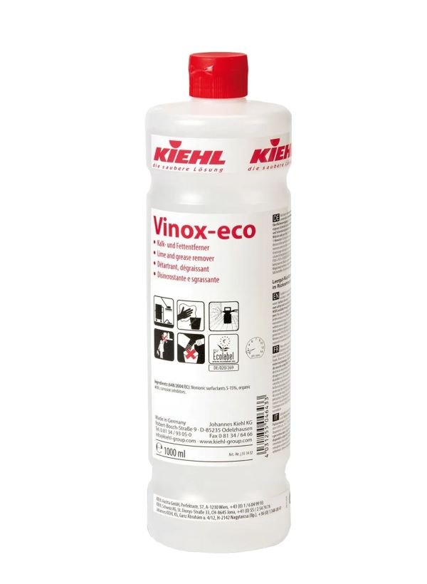 Kiehl Vinox-eco kalk- og fedtfjerner 1 ltr. - blomstermrke