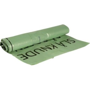 Poser LD Madaffaldspose, grn 400x500 mm. - 5 ruller med 20 poser.