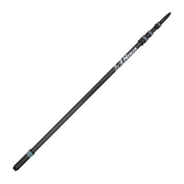 Unger Ninja Carbon teleskopstang 3 sektioner - 3,5 meter