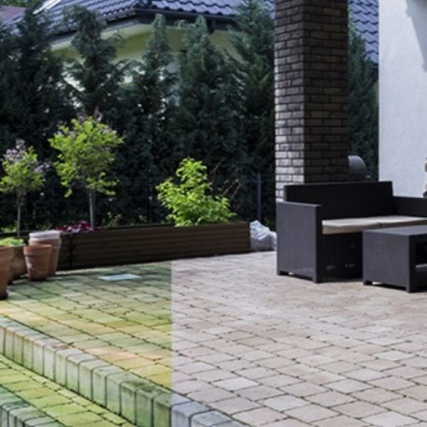 S�t til terrasserens - (Trykspr�jte + Total Bel�gnings-Rens 5l.)