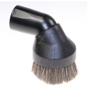 Mbelbrste/Rundbrste, sort, naturhr 32