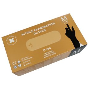 Nitrilhandske Sort - Pudderfri - Fdevaregodkendt