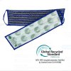 Microfibermoppe -  Mikro Vision Heavy Duty - velcro, 40cm Svanem�rket Gr�/bl�