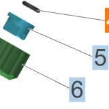 Krcher O-RING 1 stk. til Puzzi hndtag