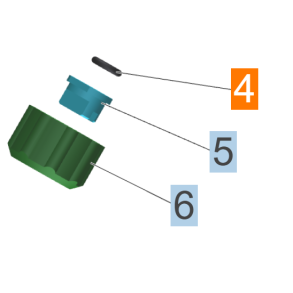 Krcher O-RING 1 stk. til Puzzi hndtag