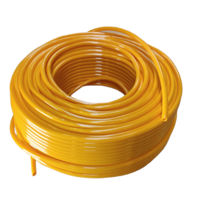 Ova8 slange 5x8 mm. Gul - pr. meter