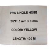 Ova8 slange 5x8 mm. Gul - pr. meter