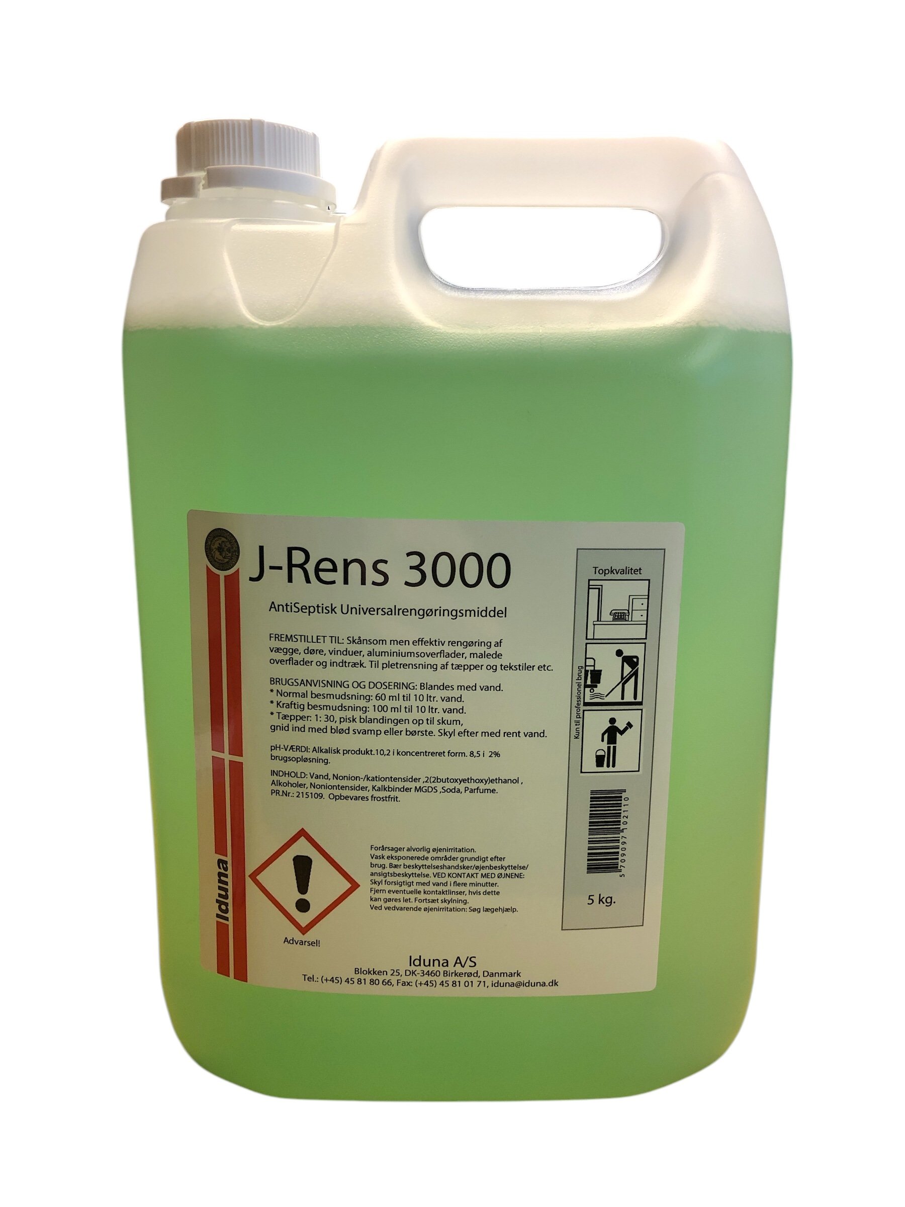 Iduna J-Rens tpperens 5 ltr.