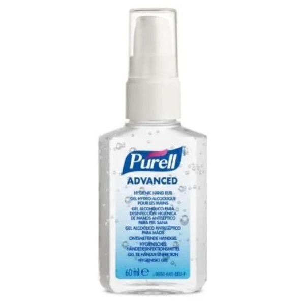 Purell Advanced Gel h�nddesinfektion 70% 60 ml.