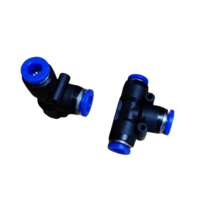 Push-fit kobling til 8x6x6 mm. slanger - T-stykke