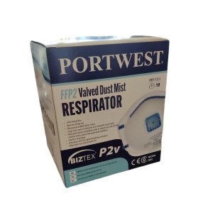 Portwest Stvmaske FFP2 med ventil, 10 stk.
