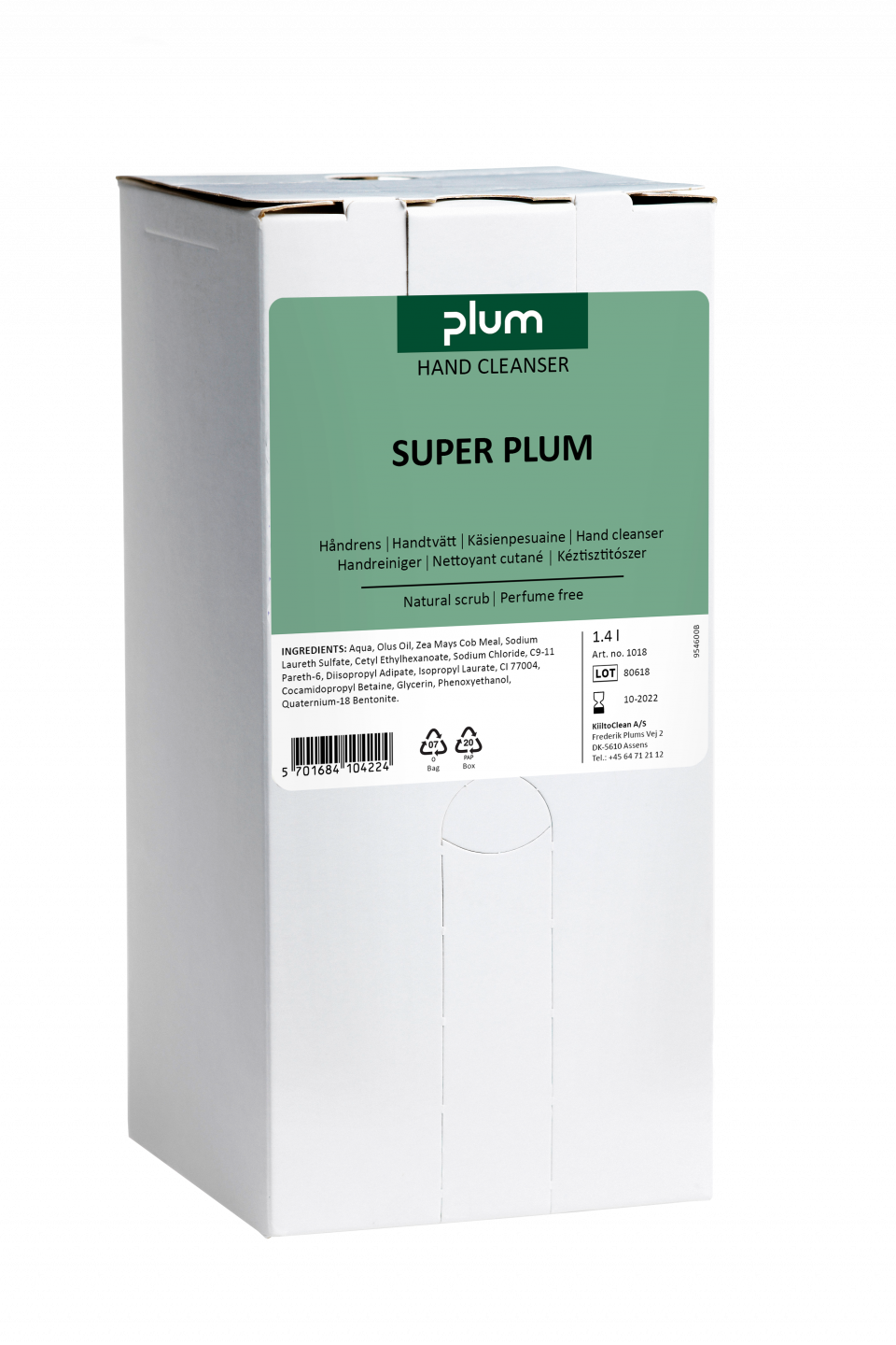 Super Plum bag-in-box, 1,4 l.