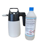 St til terrasserens mini (Tryksprjte + 1L total Belgnings-Rens)