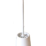 Toiletbrste - rund - Hvid