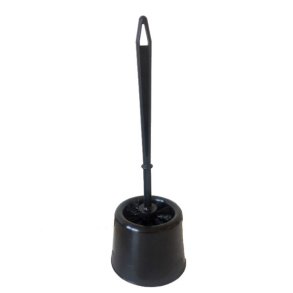 Toiletbrste - rund - sort