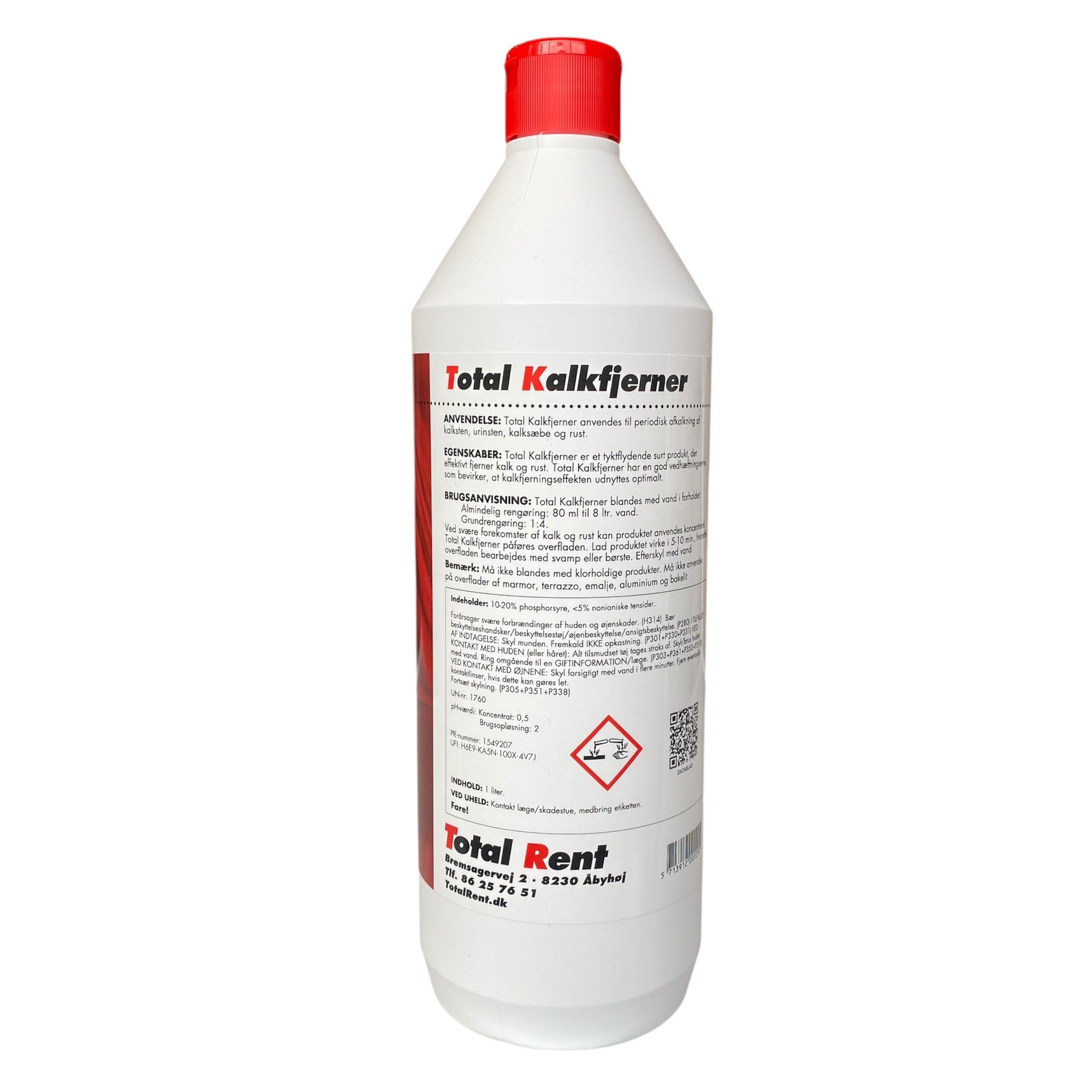 Total Kalkfjerner, 1 l.