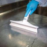 Vikan Ultrahygiejnisk hndskraber m/mini skaft, 245 mm, Hvid 71255