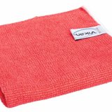 Vikan Original mikrofiberklud, 32 x 32 cm - Rd - 5 stk.