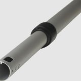 Vikan Aluskaft teleskop med huller til kliksystem - sort - 290100