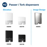 Tork Xpress Soft Multifold Hndkldeark Komprimerede, Hvide H2, Premium, 2-lags, M-fold, Large, 12 