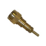 Gardena hunkobling - messing - studs til 6 mm.  slange