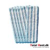 Microfibermopper Lux 40 cm,  Hvid/bl Kb 4 og f 2 GRATIS! (6 stk.)