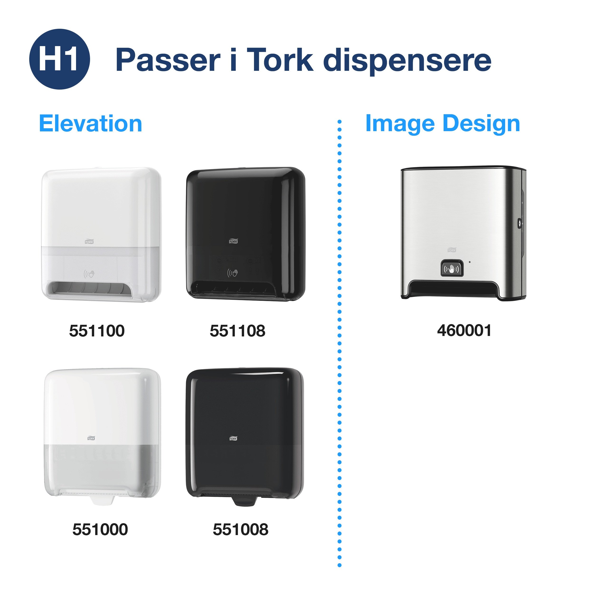 Tork Matic Soft Hndkldeark p rulle - H1 Premium, hvid (6 ruller) - 290016