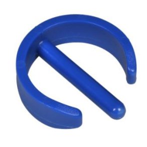 Lseclips til favorit fremfrer - bl plast