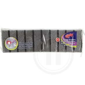 Sorte mini svampe 10 stk.