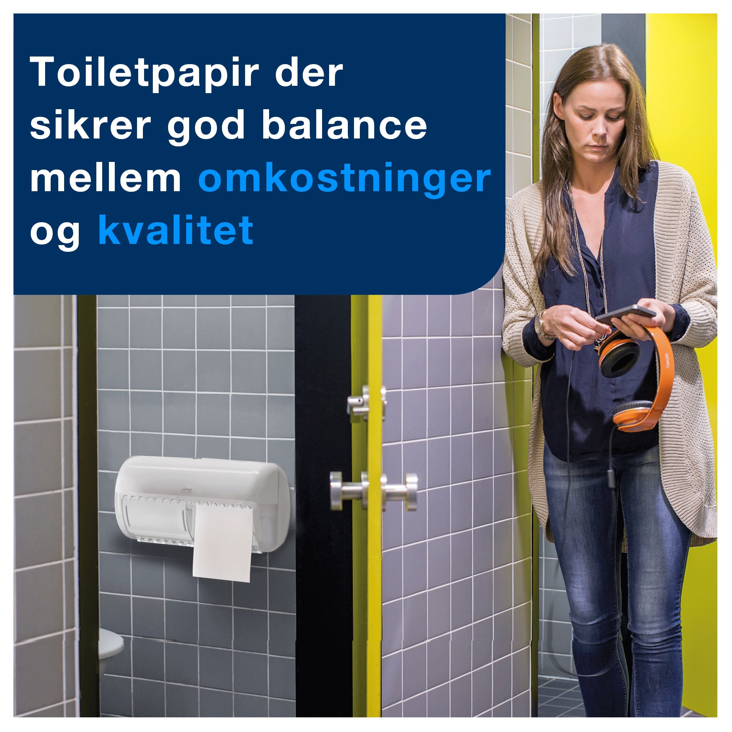 Tork Toiletpapir Advanced, 2-lags, T4