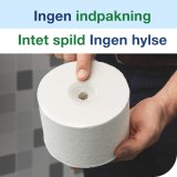 TORK Toiletpapir T7 2-lag 94,3m 24 rl u. hylse (Compact) - 472630