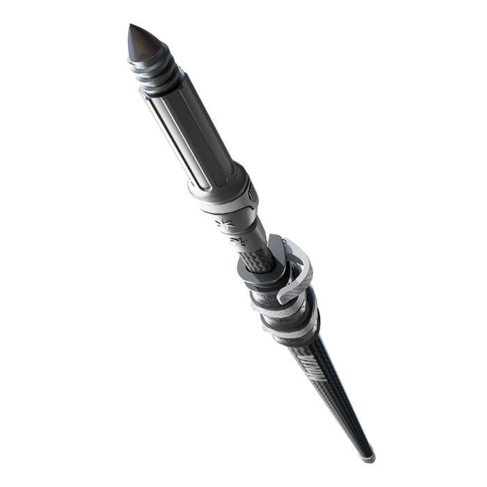 Unger Ninja Carbon teleskopstang 3 sektioner - 3,5 meter