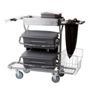 Vikan Kompakt Plus rengringsvogn, 40 cm, Gr