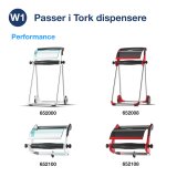 Tork Aftrringspapir Basic 1 Lags Gul - 1190 meter - 127107