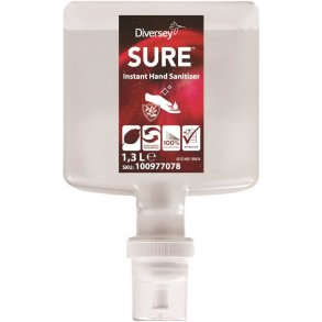 Diversey SURE Instant Hand Sanitizer, IntelliCare - 1,3L
